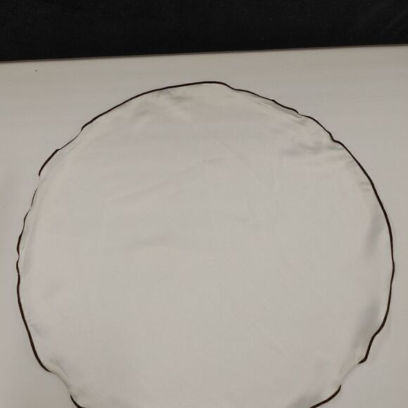 MEN'S ROUND HANKY POCKET SQUARE. - Picture 3 of 3